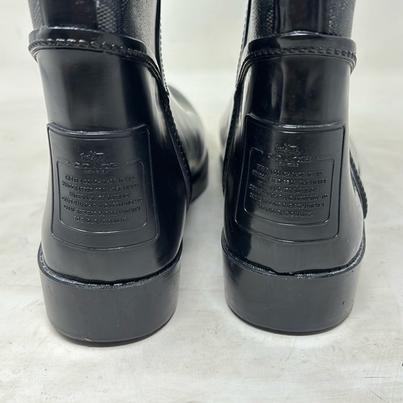 Coach women's ribbon edition Tristee Rain Boot size 9.5 - Picture 5 of 8